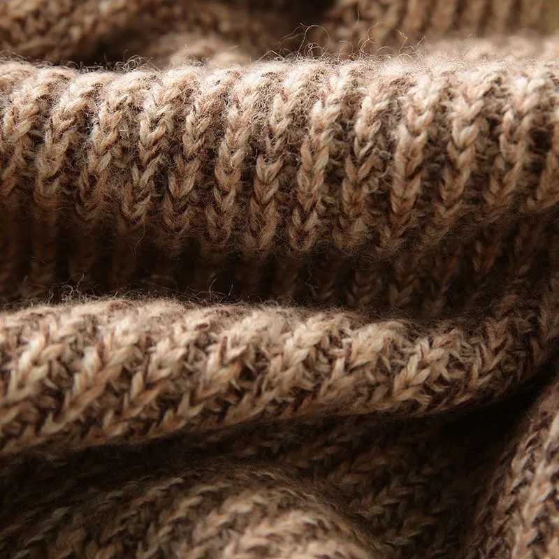 Vintage Heavy Weight Luxury Cardigan Sweater For Men Brand Knitted V-neck Top Autumn Winter Fashion Quality Thick Knitwear Coat XJ250805