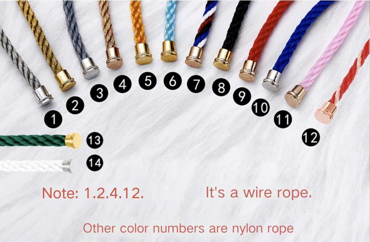 designer FORCES 10 bracelet Single rope can only match the buckle of this store 16-20cm Only rope