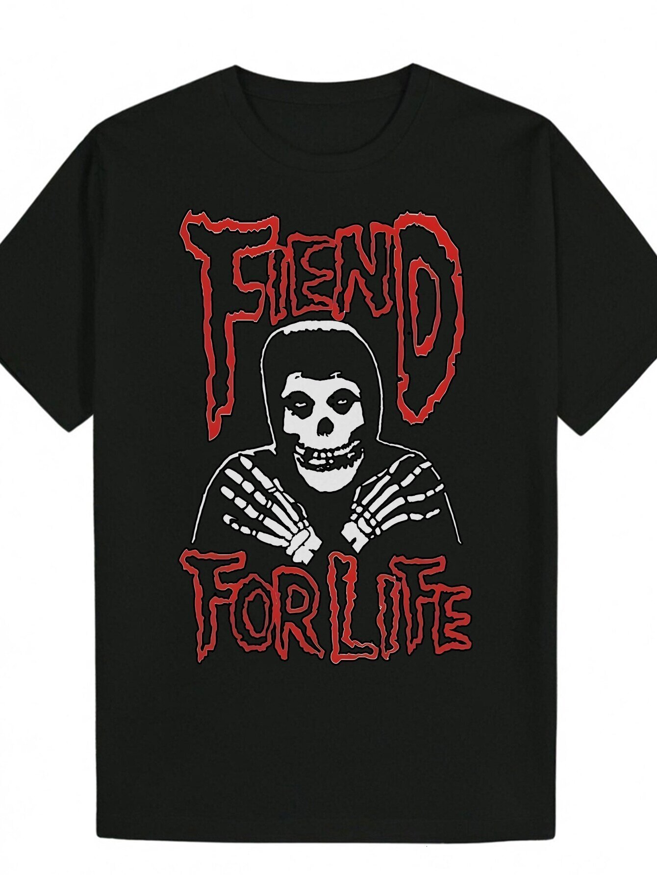 Men's Summer Casual Round Neck Polyester Portrait T-Shirt e2f5c