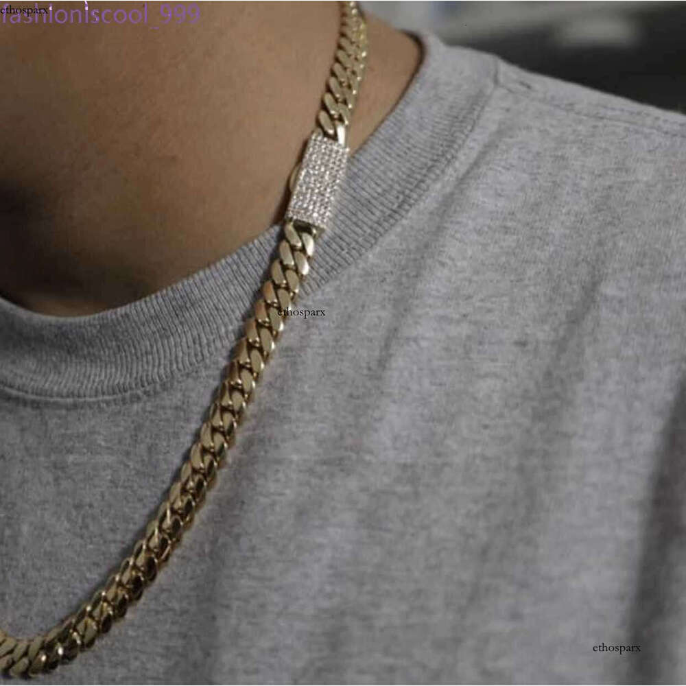 Solid Gold Chains Miami Cuban 10k 14k 18k Real 7mm 8mm 9mm 10mm 11mm 12mm Fedex Insured Shipping in North America