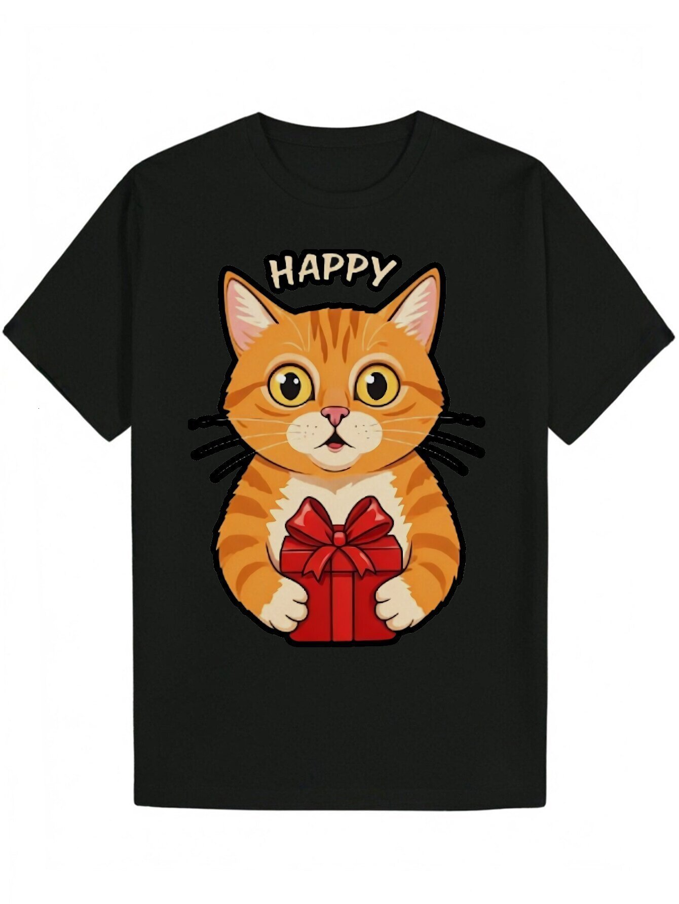 Funny Short Sleeve Graphic Fashion Print Summer Black T-Shirt Series Essential Y2K Anime Inappropriate Horror Dark Humor Band Theme Men's Gift ad
