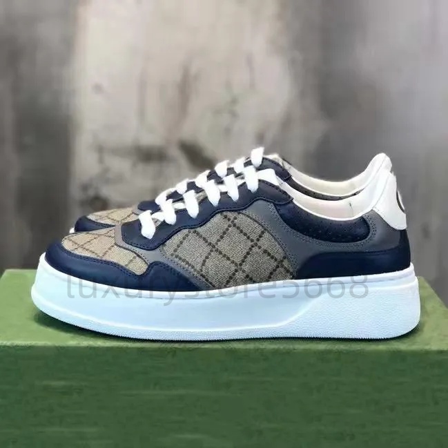 Women Emed Sneaker Chunky B Platform Sneakers Sports Shoes Calfskin Low Leather high Quality Mens Trainers Runners Shoe Size 35-45 001