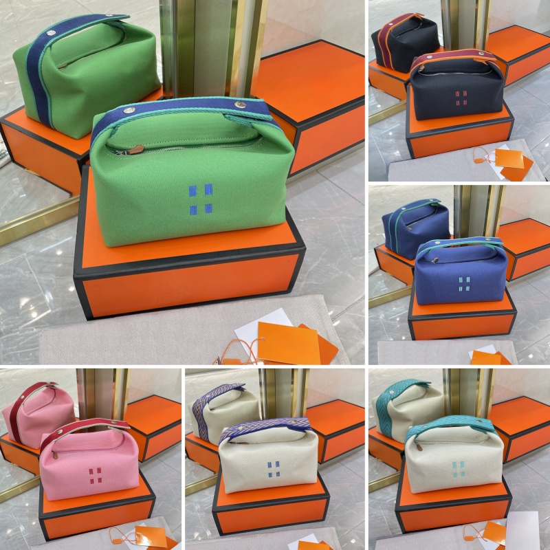 Designer Canvas Toiletry Bag Women vanity Cosmetic Bag Makeup Wash Bag 25cm 20cm 2 Size