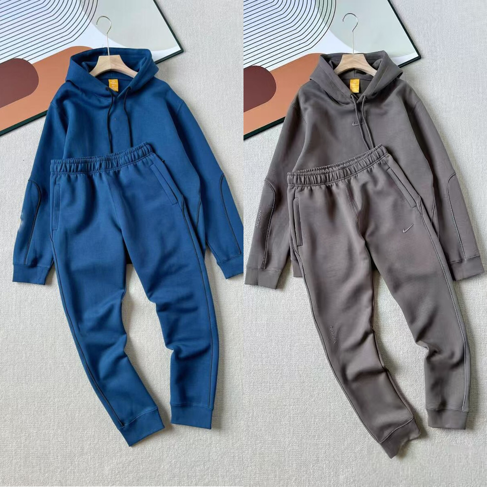 Designer Nocta Hoodies Pants Tech fleece Tracksuits Reflective Strip Hooded sweater Pullover Sweatshirt Trousers Running jumper Jogger nocta Sports Suits top aa