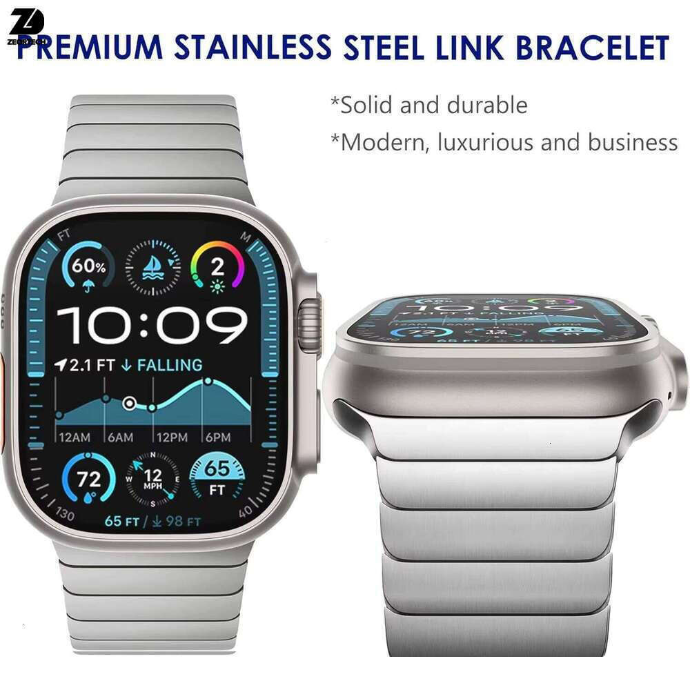 Apples watch Titanium Band Compatible with Ultra 2 49mm 42mm iWatch SE Series 10 Designer watch strap Exclusive for Successful Business Professionals