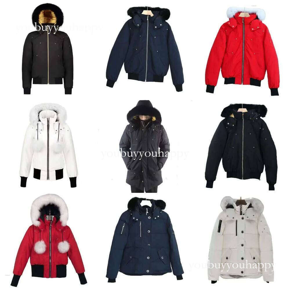 2025 98.6% Positive Feedback Moose Down Knuckle Designer Puffer Winter Jacket Outdoor Casual Windproof Women Men's Coat Waterproof Snowproof Knucklecoat 75F