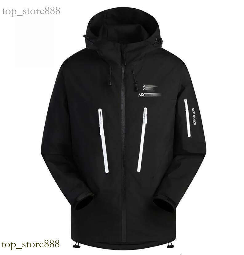arctertx Jacket Mens Designer Lightweight Hood Windbreaker Hard Shell Waterproof Outdoor Sports Versatile Couple Fashion Travel Hiking Climb Arcs Jackets 963