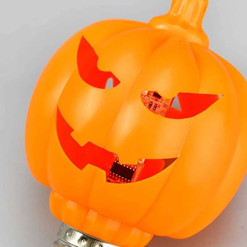 Manufacturers Direct E27 Pumpkin Flame Lamp USB Halloween Decoration Jack O Lantern Christmas Glow Horror Ghost Festival LightsXJ250804