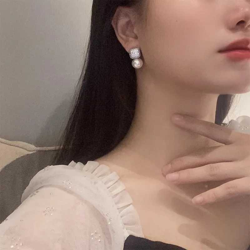 2PC Womens Fashion Geometric Imitation Pearl Earrings Jewelry Accessories Suitable for Dates Parties Festivals Gifts-104 Y250804