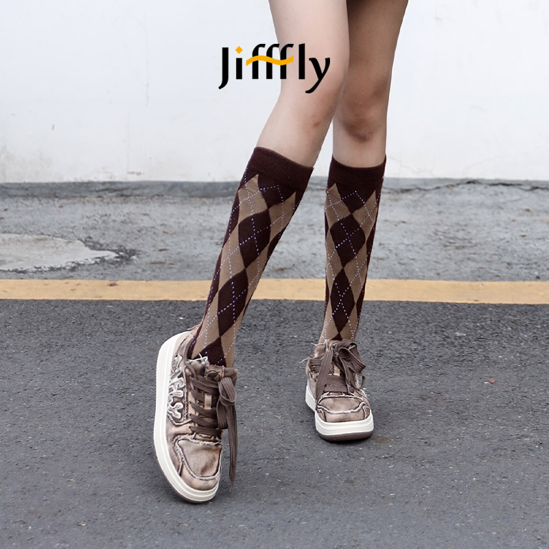 JiffFly Unisex Casual Sneakers for Fall/Winter 2025 - Thick Sole Height-Increasing Shoes
