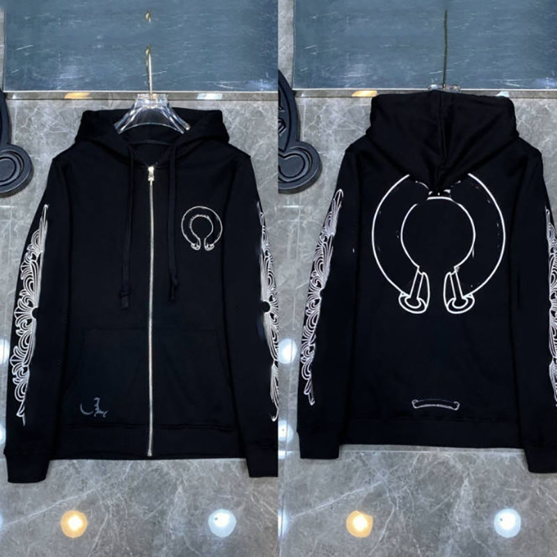 25ss Designer Ch Brand Mens Hoodies Men's & Women Letter Printed Fashion Long Sleeve Tops High Street Styles Breathable Size S-XL