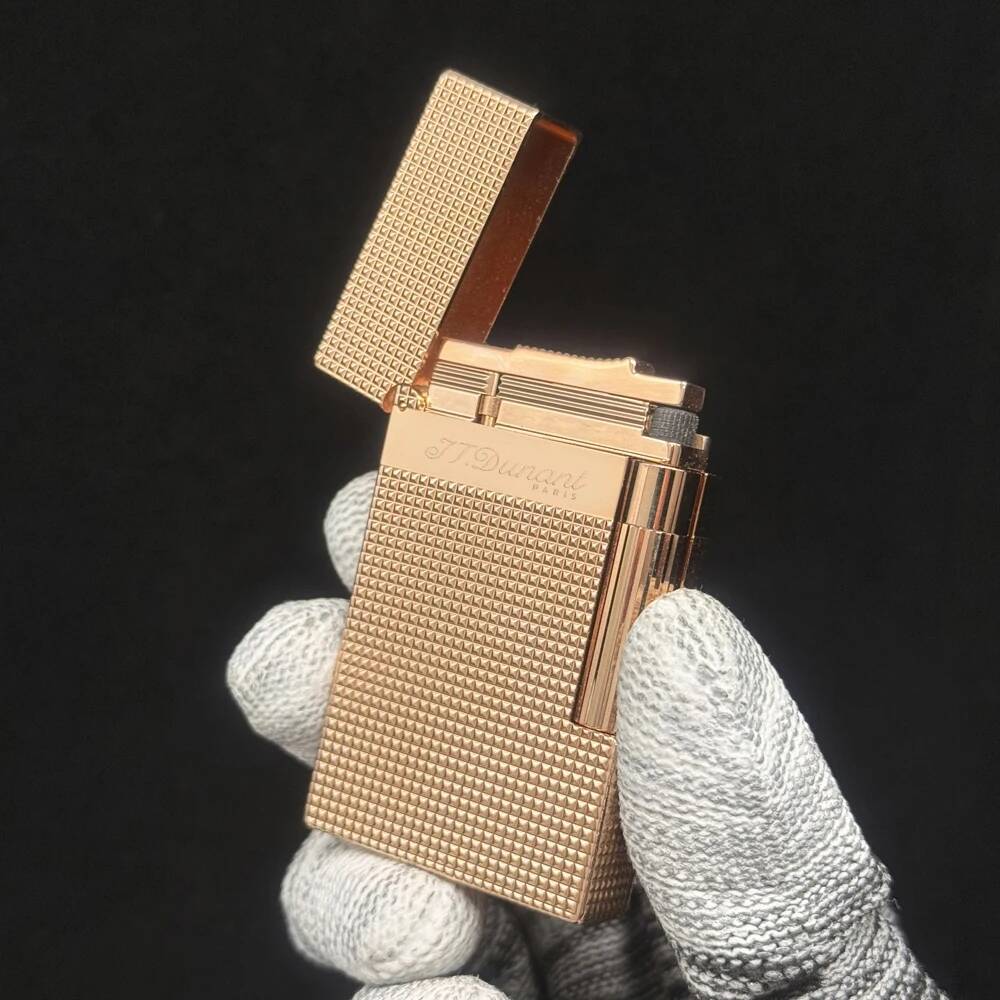 Lighters Clous de Paris Metal PING Engraved Lattice Accessory Cigar Tobacco Smoking Tools for Men Unique Gifts ST.D high-quality