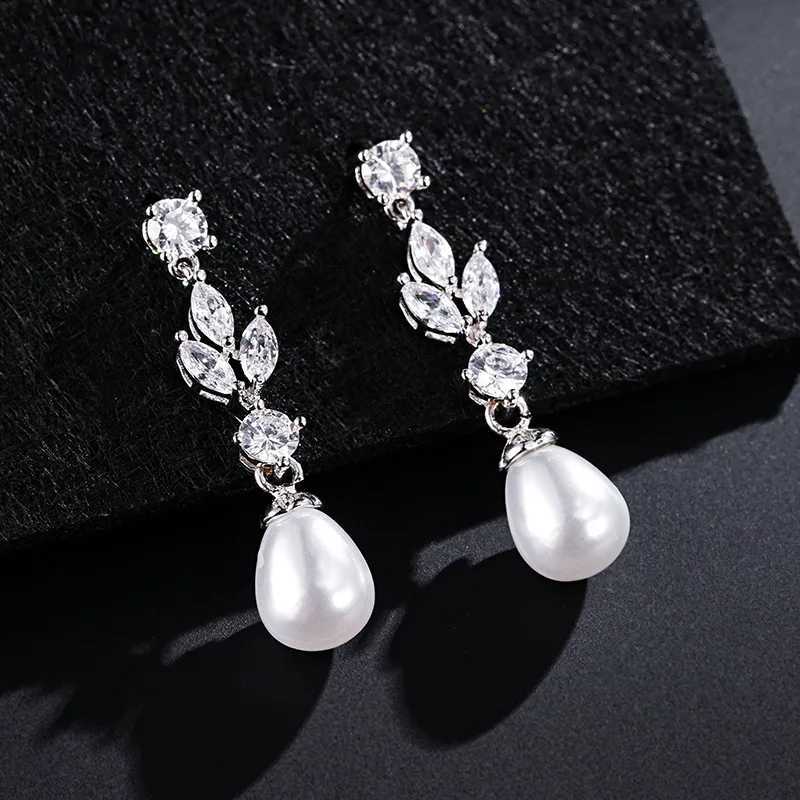 Business Gorgeous Imitation Pearl Ear Studs Sweet Romantic Style Earrings Banquet Anniversary Earrings Female Y250804