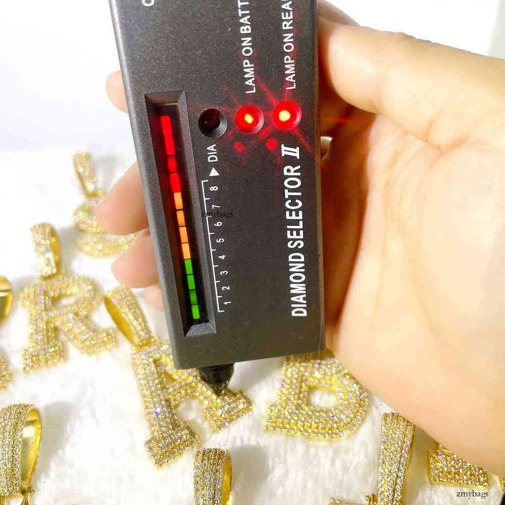 hip hop jewelry buss down s with vvs moissanite custom alphabet letter dia alphabets pendant