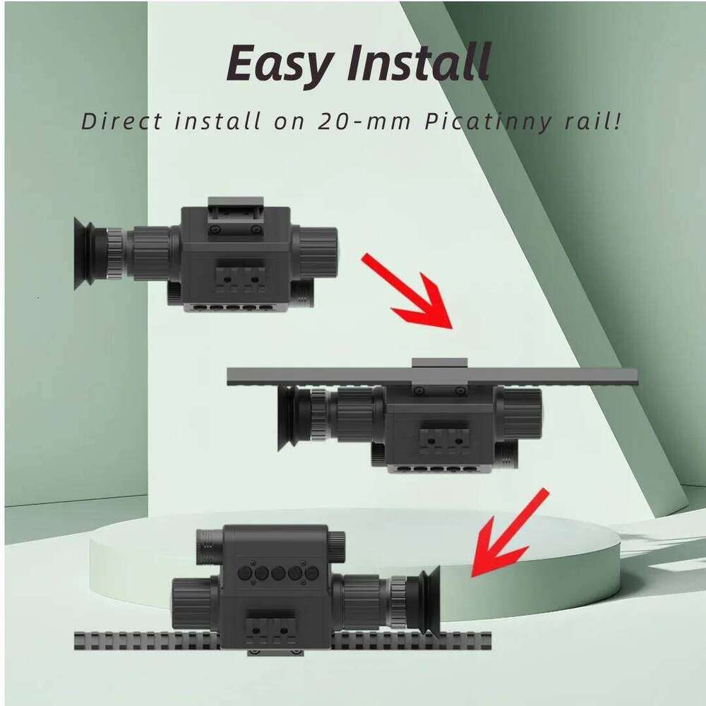 NEW NVGs Megaorei M5 Hunting Night Vision Scope 1080P Wildlife Tactical Telescope Monocular With 940nm Laser IR For Outdoor