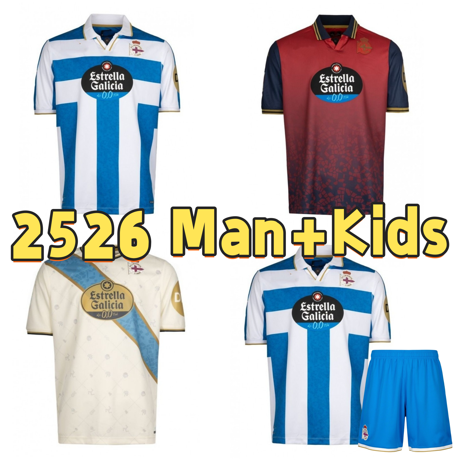 1997 1998 1999 2000 Deportivo de La CoruNa retro soccer jersey 99 00 03 04 Deportivo La Coruna VALERON MAKAAY YEREMAY Lucas classic vintage football shirt 2024 2025
