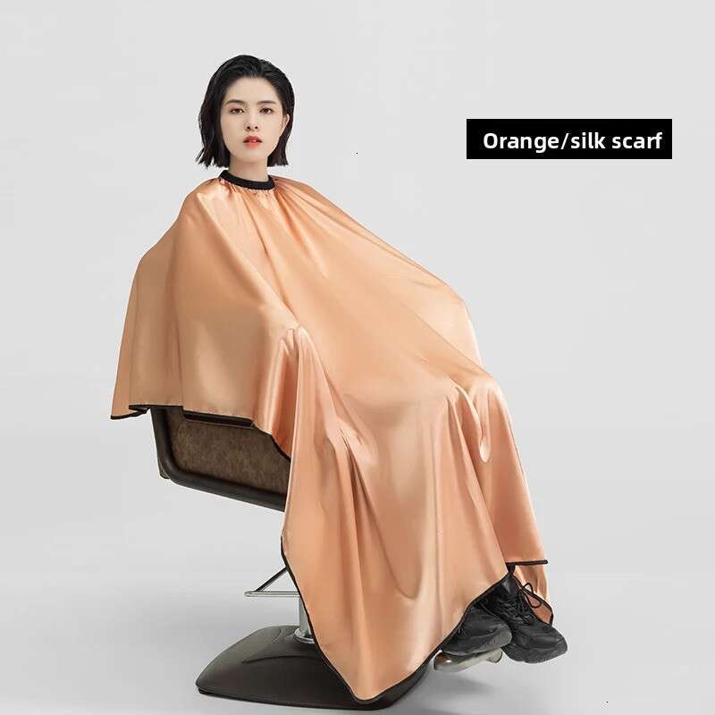 Apron Waterproof Non-Stick Soft Extension Silk Haircutting Cape Hairdresser Supplies Salon Equipment Barber Accessories