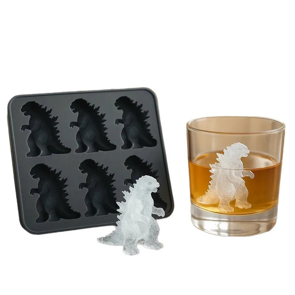 Luxury Silicone Ice Mold Kitchen and Bar Utensils Personalized Monster Ice Mold Can Freeze 6 Pieces 250805