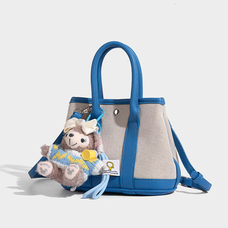 Super Popular Casual Handheld Bucket for Women 2025 New Summer High-End Light Luxury Niche Crossbody Basket Bag