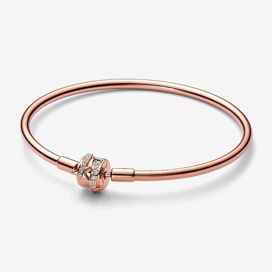 Fashion Women Men Girls Simple Silver Gold Stainless Steel Zircon Heart Crown Round Chain Snake Bracelets Jewelry Gift