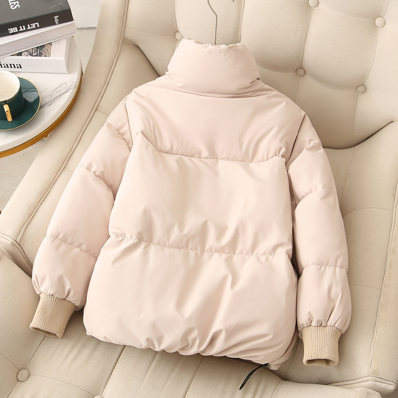2025 Women's Thermal Down Cotton Blend Jacket Oversized Warm Winter Outerwear Fashion