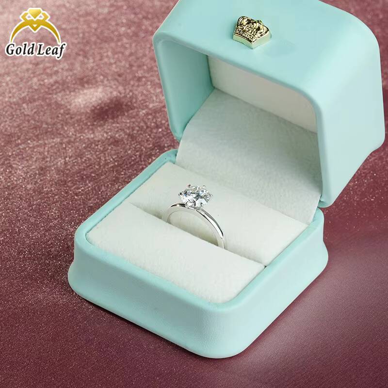 14K Gold 1 CT 2 CT 3CT Round IGI GIA Custom Design Lab Grown Diamond Rings for Women