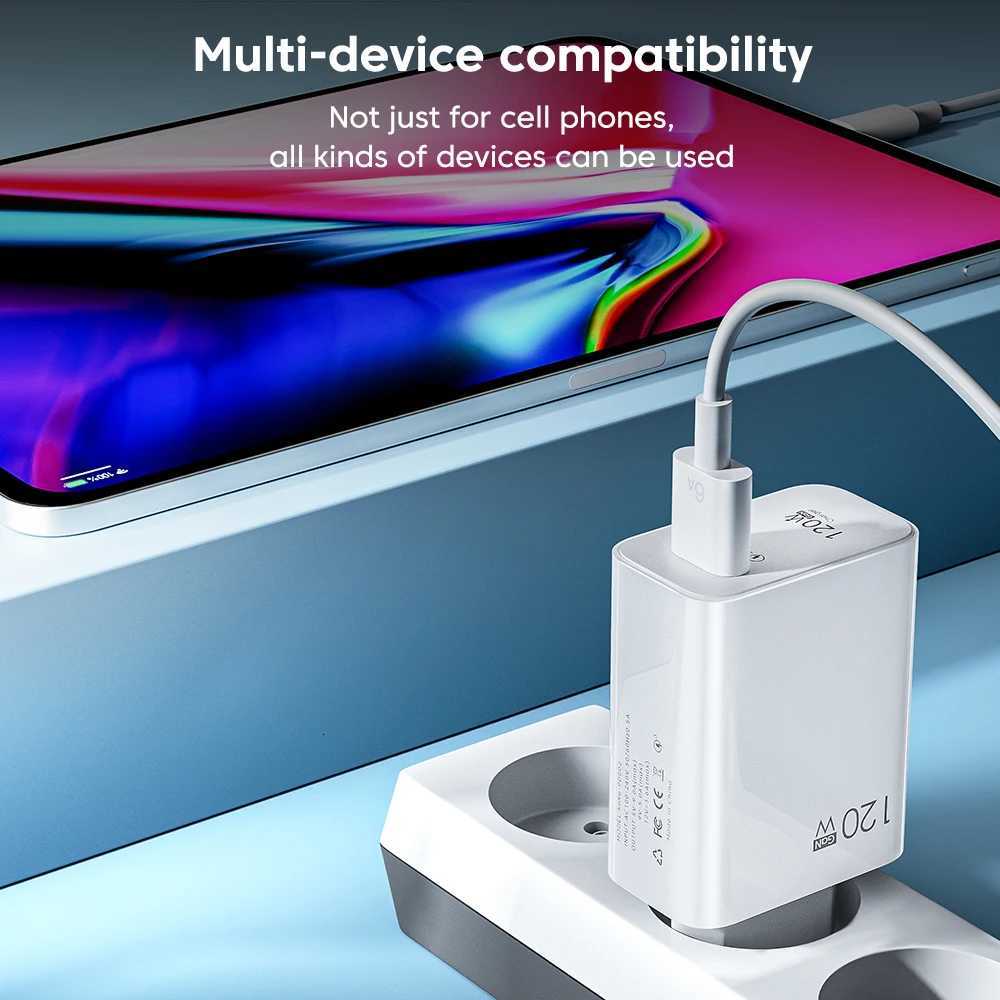 120W USB Charger Turbo Fast Charge EU US UK Adapter Quick Charge 3.0 for Redmi Note 11 12 Pro Plus Mi 14 13 Type C Cable Y250805