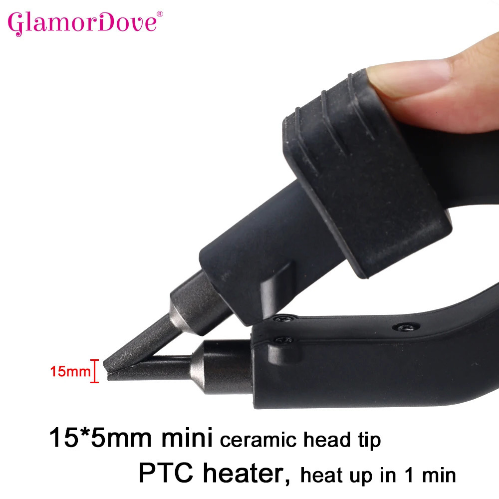 Fusion Hair Extension Melting Tool Keratin Fusion Bonding Tool Hair Extension Heating Iron Hair Extension Fusion Glue Gun 250801