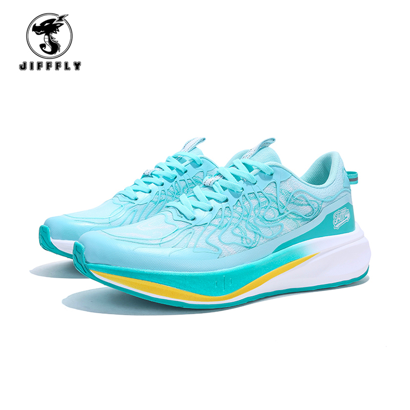 Jifffly Men's Running Shoes - Fall/Winter Professional Training & Competition Shock Absorption Lightweight Sneakers JFY-6088