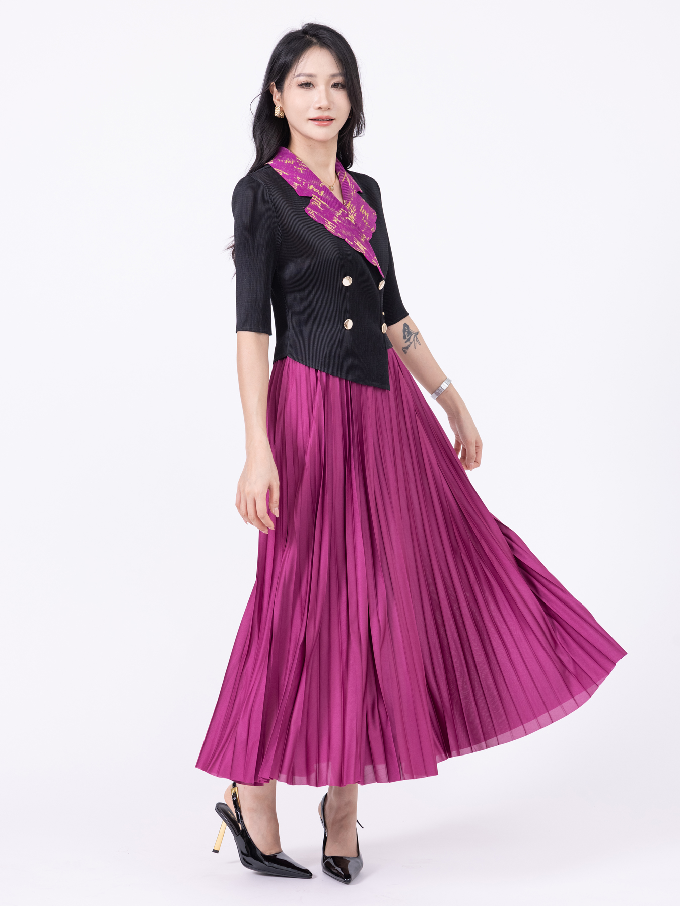 Women's Dresses Stylish Casual Daywear Dress Collection for Ladies Two pleated fake dresses ZR002