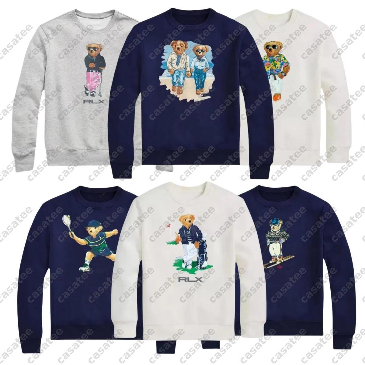 Fashion Jumper Bear Sweat Shirt Mens Designer Hoodies Mens Women Sweatshirt Bearsweatshirt Woman Pullover O-Neck Bear Jersey Sportwear Couple Sport Hoodie