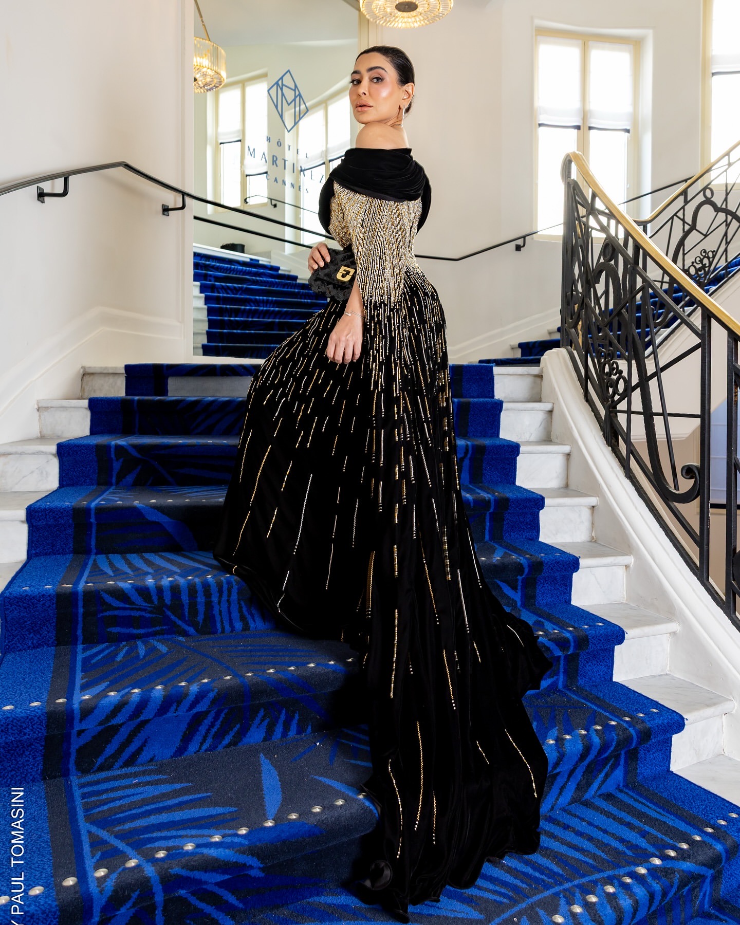 A-line Black Evening Dresses Sequins Beaded Off Shoulder Sparkly Prom Formal Party Second Birthday Engagement Gowns Plus Size Dress For Special Occasi