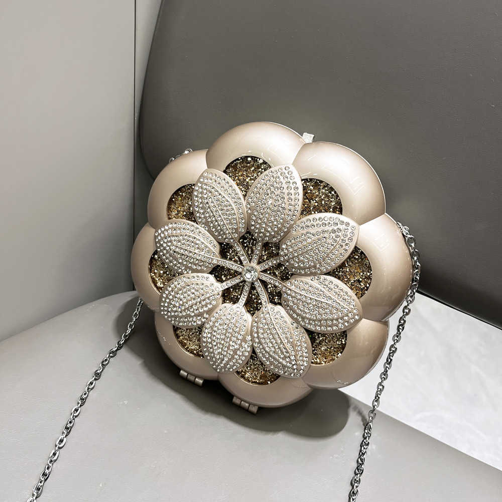 Crossbody bag designer bags 2024 Personalized Flower Bag Handbag for Women High-end Cute Niche Quirky Bag Box Bag Evening Bag