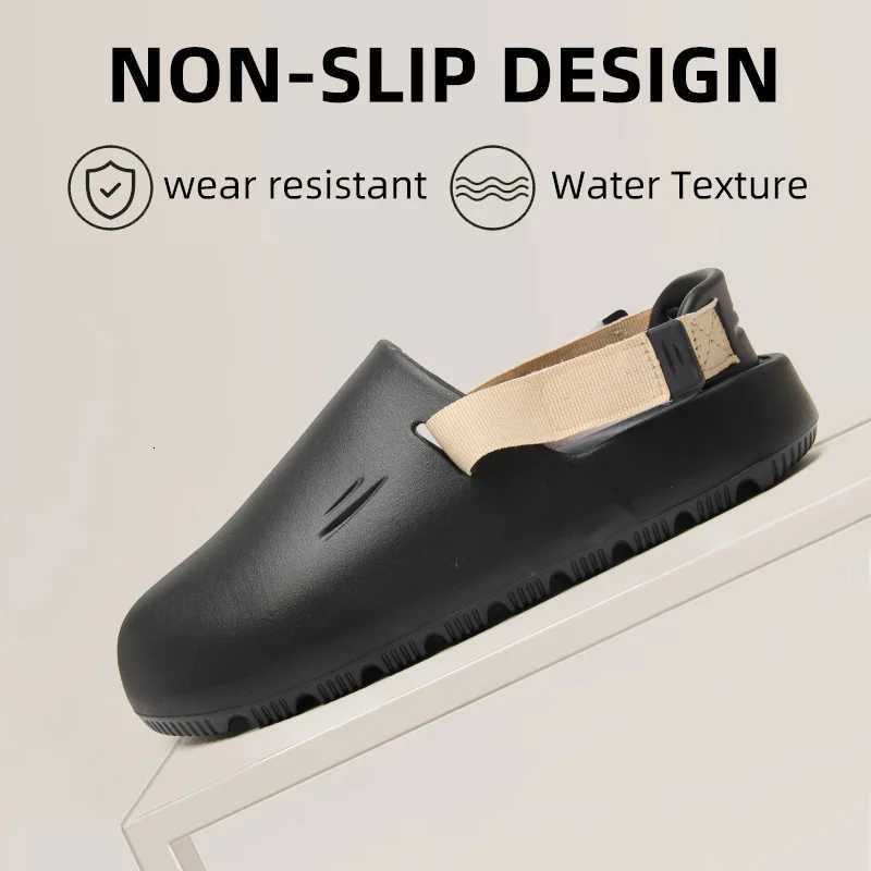 Mens Thick-Soled Summer Outdoor Anti-Slip Soft-Soled Sandals W250805