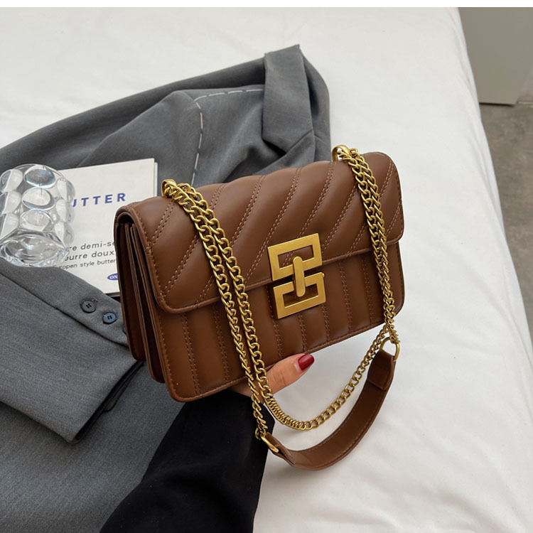 Luxury Brand Designer Bag Autumn Winter Vintage Small Bag For Women 2025 New Trend Popular Versatile Chain Crossbody Bag Fashion Single Shoulder Small