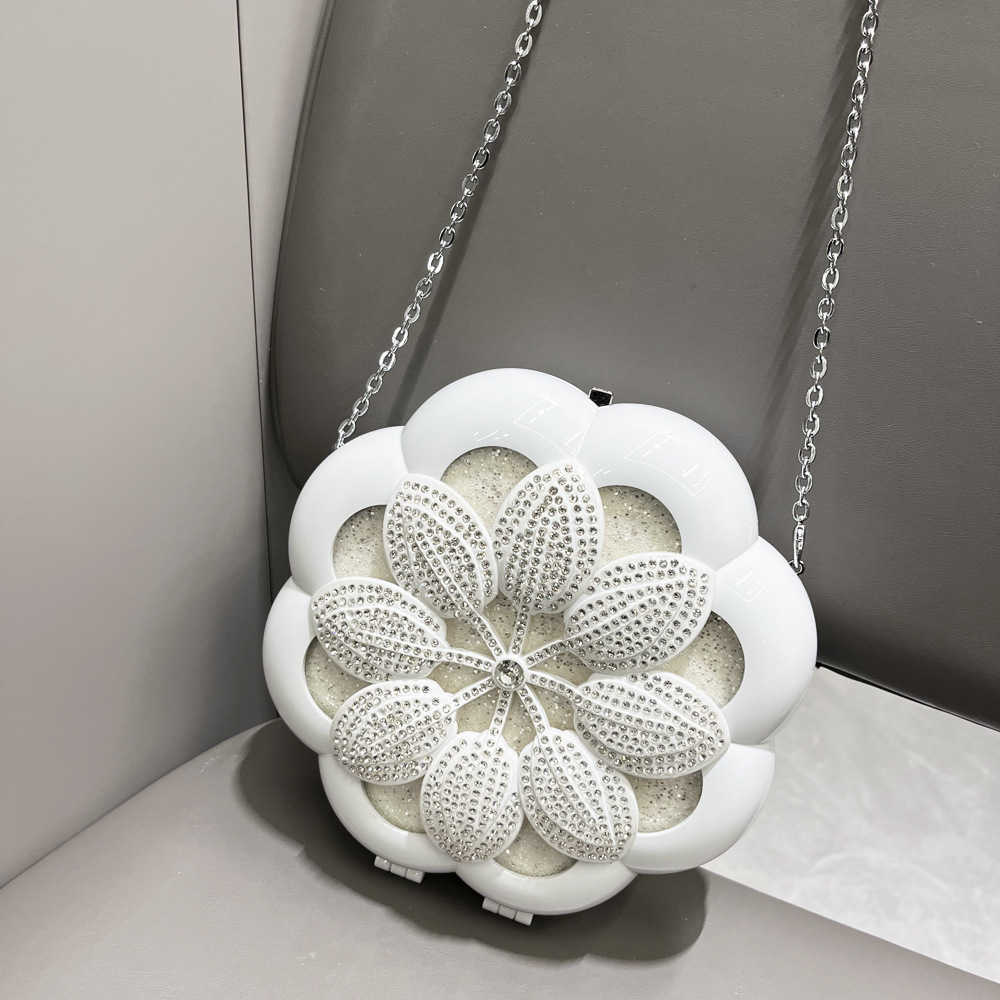 Crossbody bag designer bags 2024 Personalized Flower Bag Handbag for Women High-end Cute Niche Quirky Bag Box Bag Evening Bag