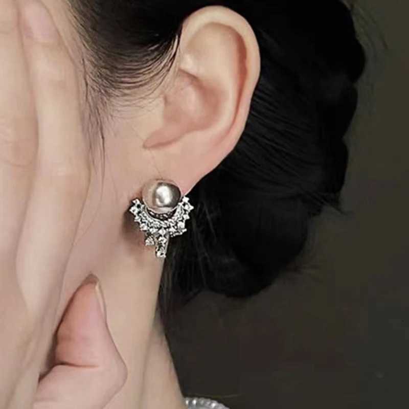 Exquisite Pearls Crystal Tassels Drop Earrings Zircon Pearl Luxury Stud Earrings For Women Brincos Pendientes Fine Jewelry Gifts Y250804