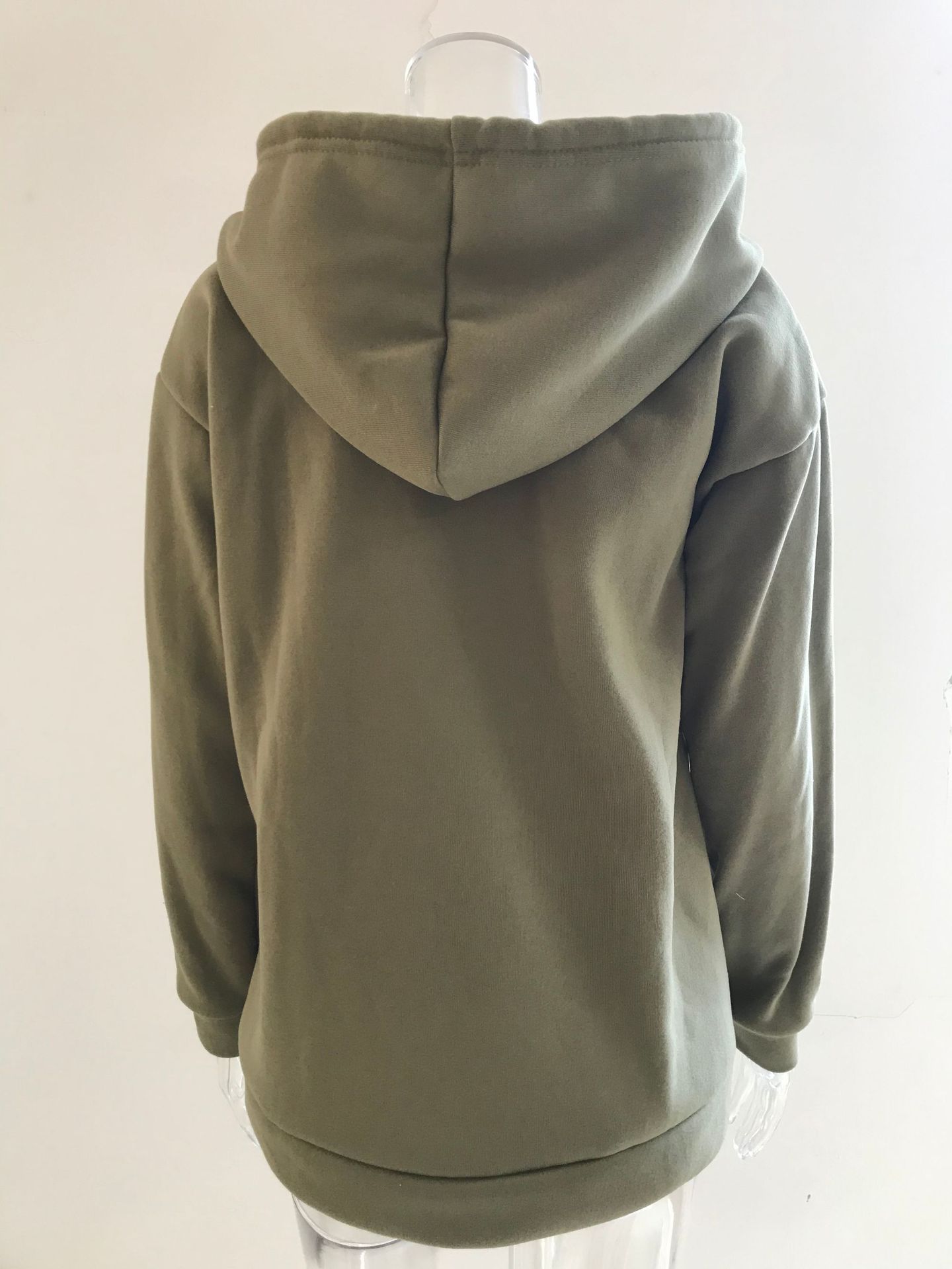 Autumn and winter long-sleeved jacket loose casual hooded sweater