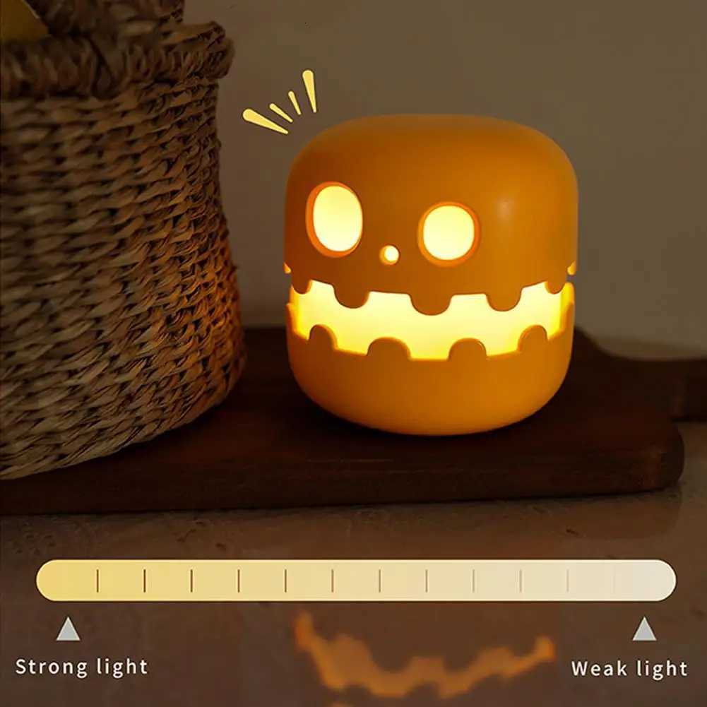 Halloween Spooky Pumpkin Night Lights 2025 New Jack O Lantern Light Halloween Decorations LED Pumpkin Lantern For Porch Party XJ250804