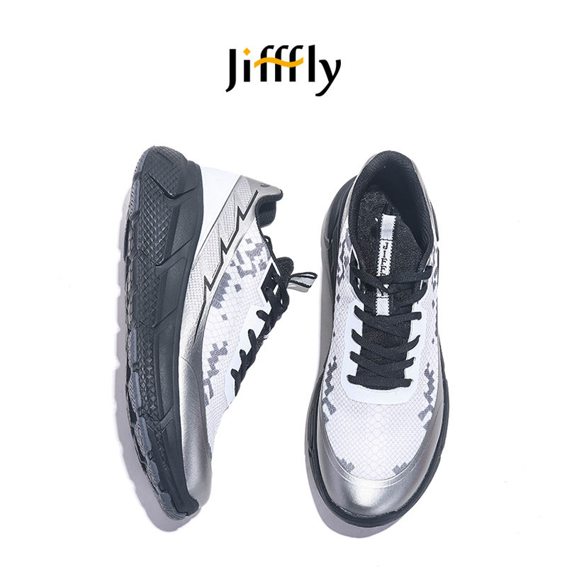 Jiffly Mens Running Shoes - Summer Trend Outdoor Cushioned Sports Footwear