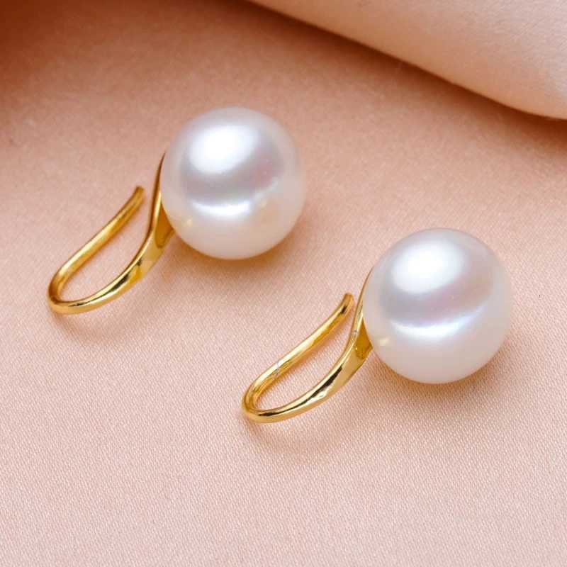 New Fashion Simulated Pearls Stud Earrings For Women Simple Earrings Cute Ear Hook Wedding Girl Jewelry Gift Y250804