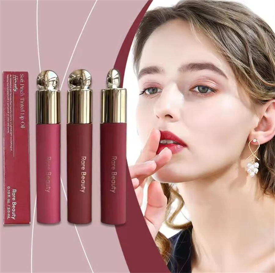 Rare Beauty 5 Colors Moisturizing Lip Glaze Nutrient Repair Lightweight Non-greasy Natural Luster Brightening Lipstick Cosmetics