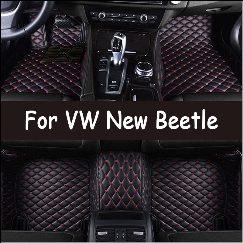 Car Floor Mat For Volkswagen New Beetle 1998 to 2011 Waterproof Tapetes Para Automovil Car Mats Floor Tapis Voiture Car Accessories