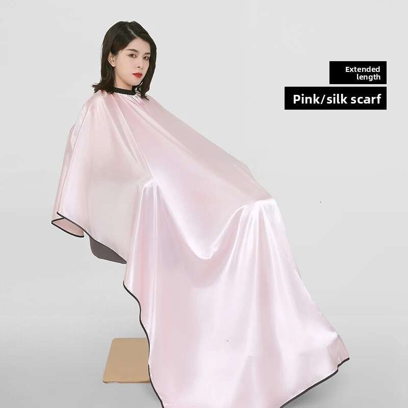 Apron Waterproof Non-Stick Soft Extension Silk Haircutting Cape Hairdresser Supplies Salon Equipment Barber Accessories