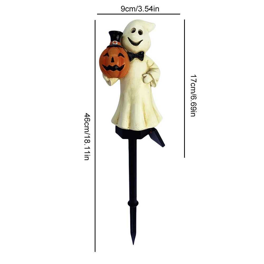 Halloween Horror Ghost Pathway Stake Lights Skull Pumpkin Stake Lamp Ghost Stakes Lantern Home Decor Outdoor Lighting Decoration XJ250804