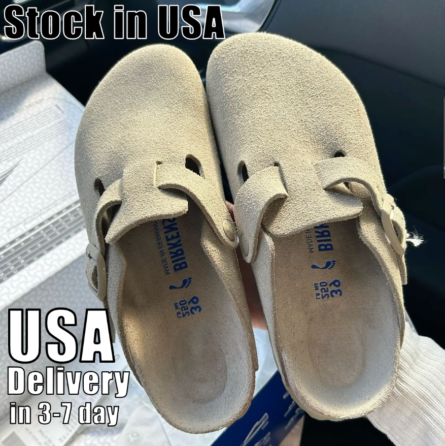 Designer Clogs Slippers For Men Women Slip-On Slides Fashion Brand Clog Sliders Summer Beach Sandals Suede Leather Buckle Slide Outdoor Casual Flip Flops Size 34-46