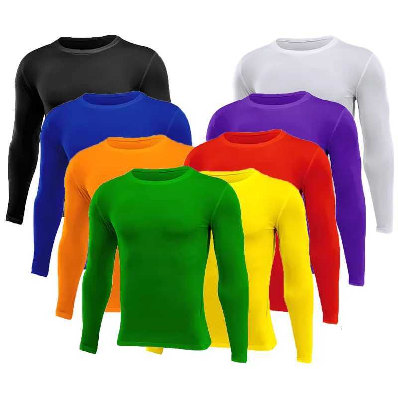 Men Women Kids Children Boy Girl Compression Running Long Base T-Shirt Fitness Sport Basketball Football Gym Bottom Clothes 1025 XJ250805