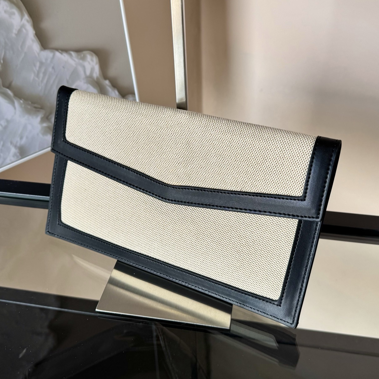 Clutch Bags Designer Woman Luxury Purses Bags for Women High Quality Genuine Leather Cowhide Classic Golden Logo Envelope Bag 27CM Fashion Designer Bag Womens Purse