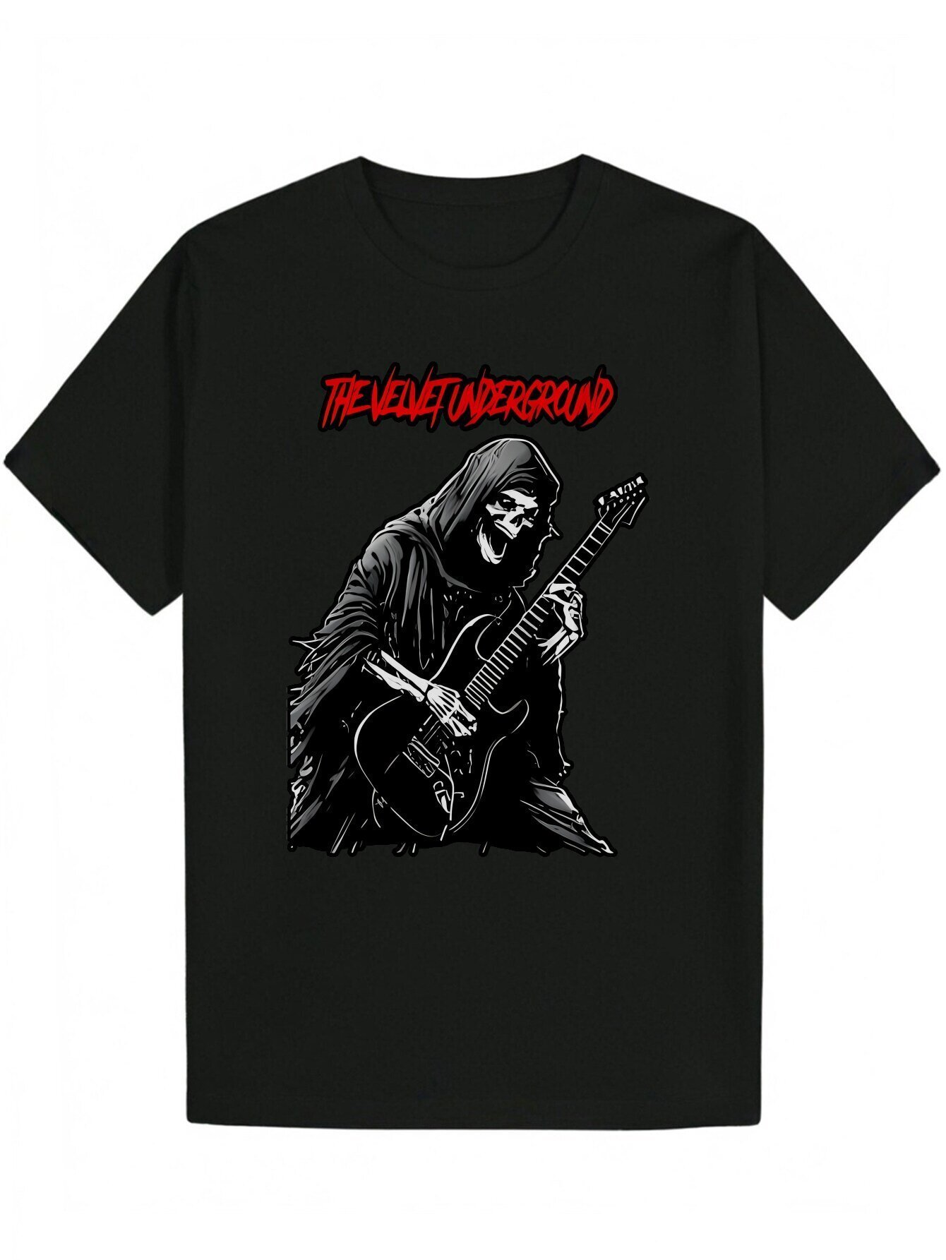 Men's Summer Casual Round Neck Polyester Portrait T-Shirt 996e2