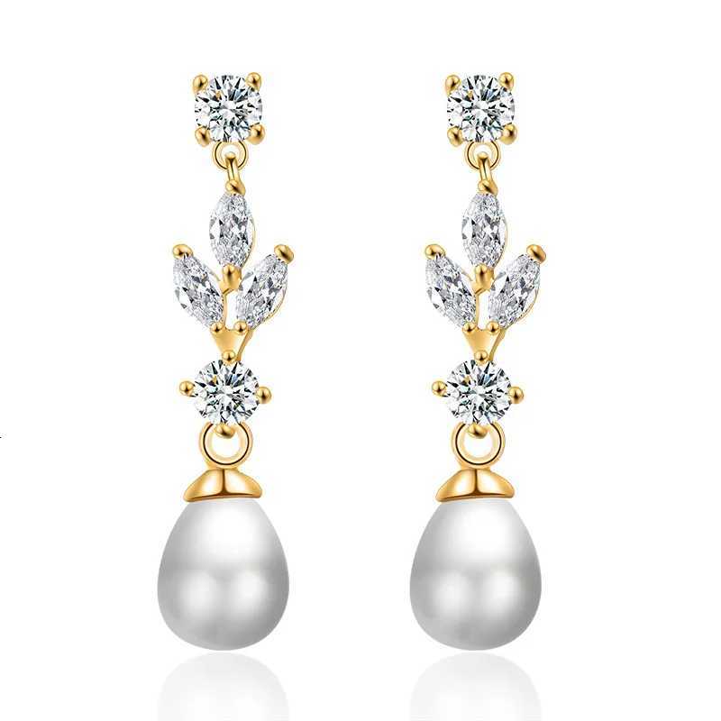 Business Gorgeous Imitation Pearl Ear Studs Sweet Romantic Style Earrings Banquet Anniversary Earrings Female Y250804